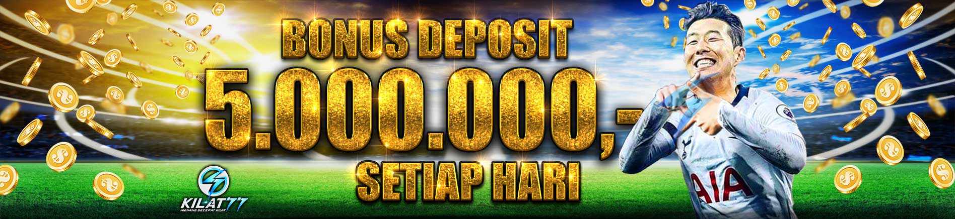 Bonus Deposit 5.000.000,- Setiap Hari