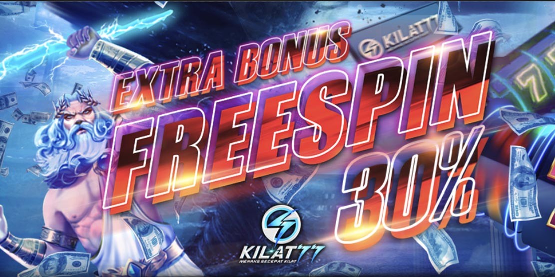Kilat77 Bonus Freespin 30%